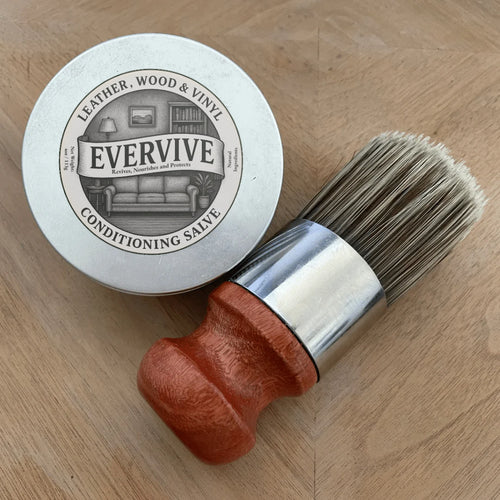 Leather & Furniture Repair Salve + Applicator Brush